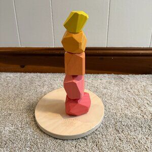 LOVEVERY Solid Wood Stacking Boulders